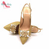 Royal Blue Elegance: Nigerian Pumps & Bag Set ATHLEXES