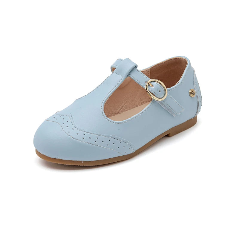 Princess Belle Kids' Mary Jane Leather Flats ATHLEXES