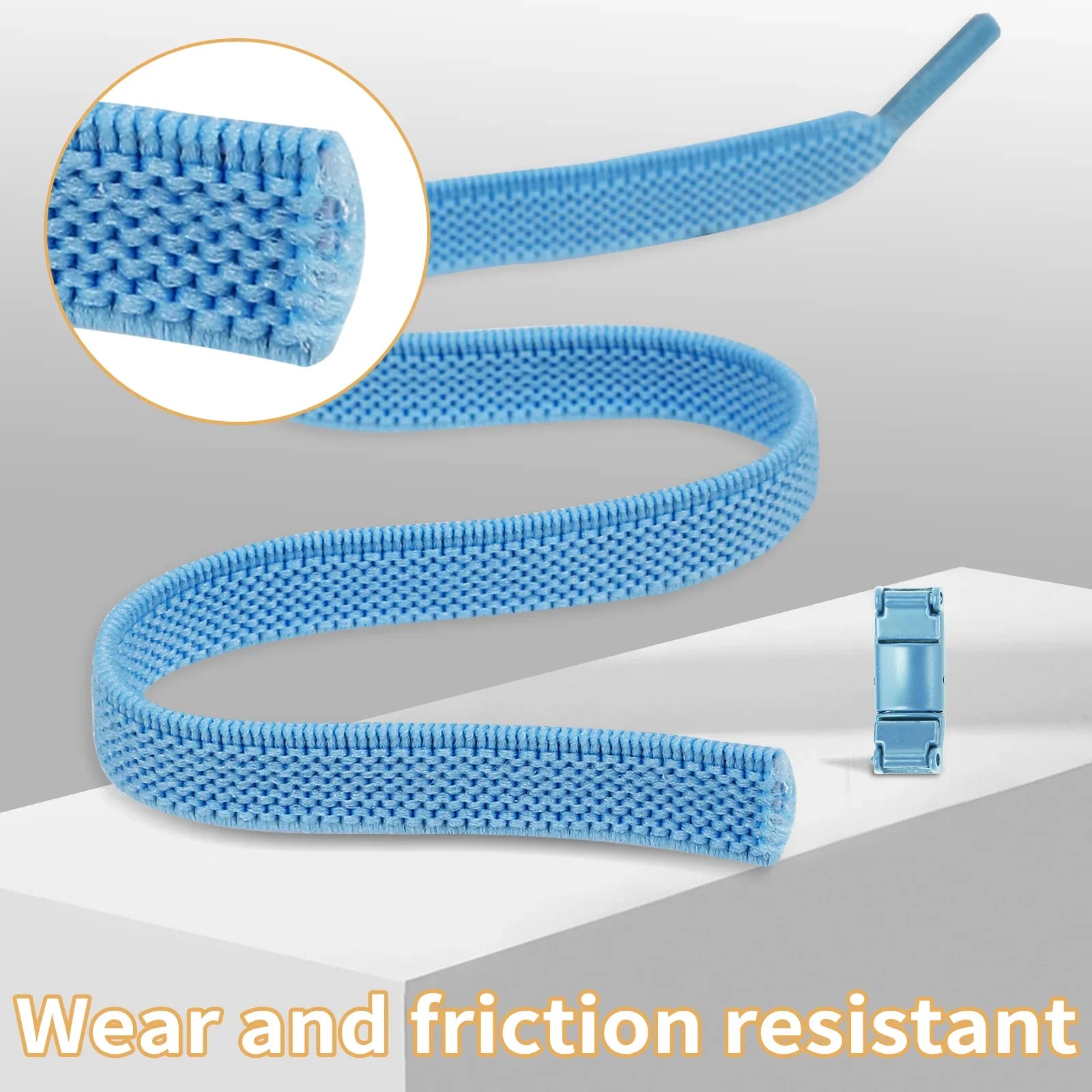 Colorful No-Tie Elastic Press Lock Shoelaces ATHLEXES