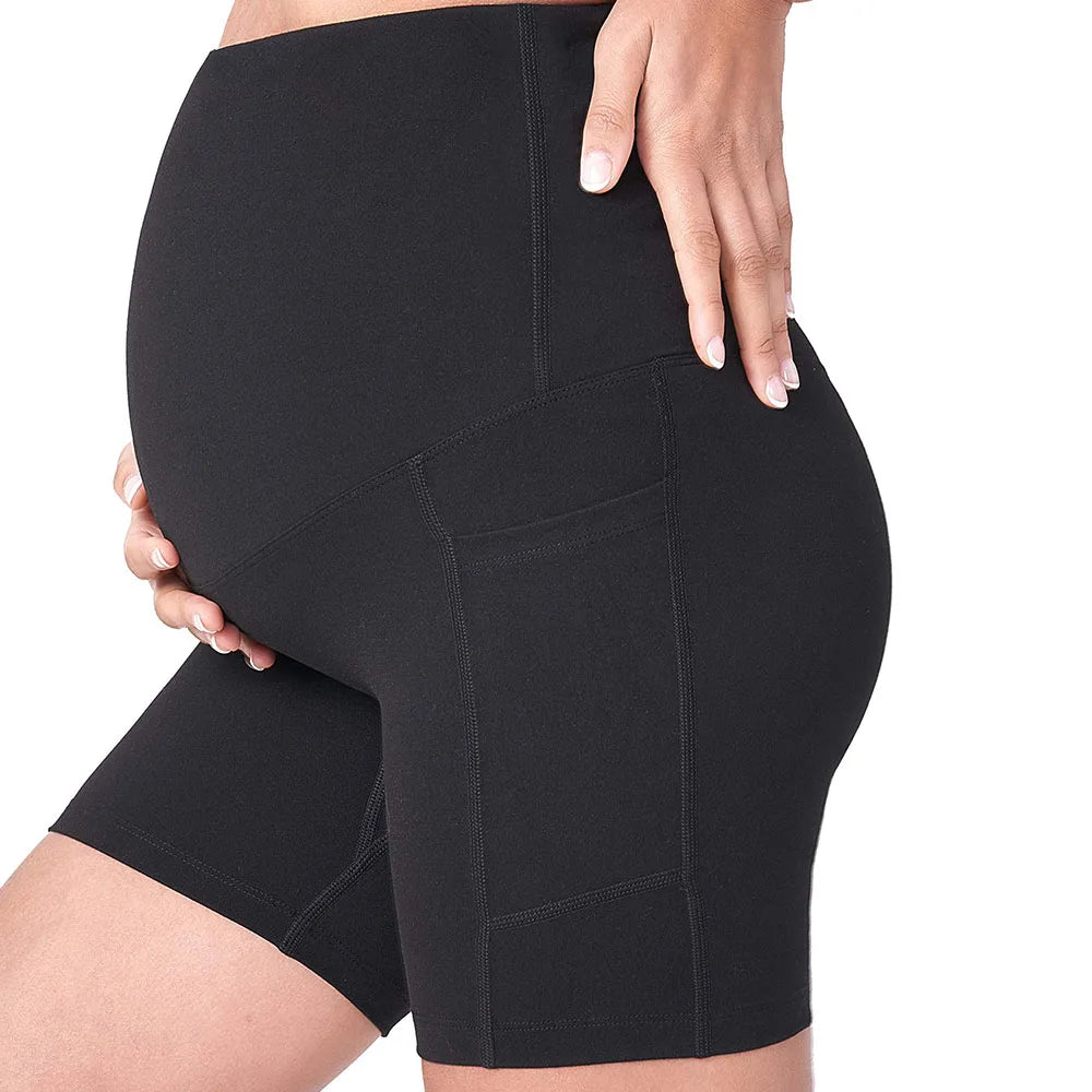 BellyGuard Maternity Active Yoga Shorts ATHLEXES