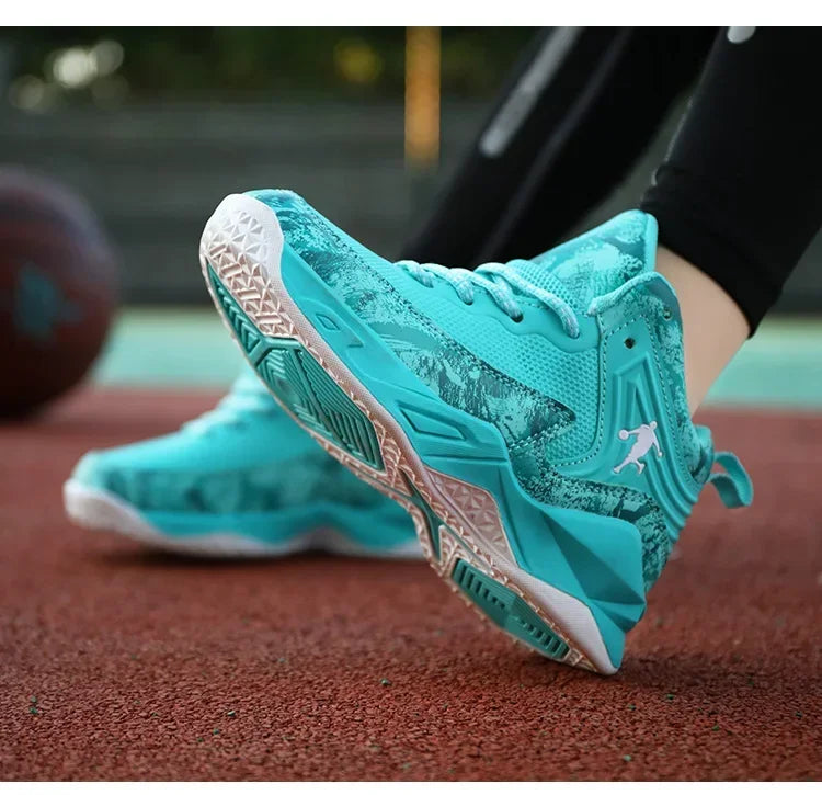 2024 Boys' Thick Sole Basketball Sneakers for Kids ATHLEXES