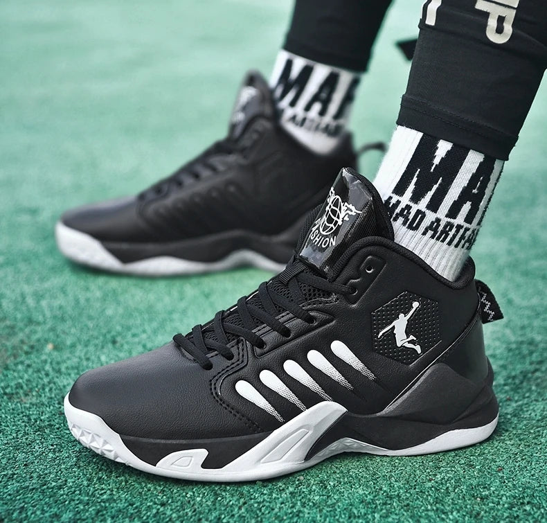 Unisex White Basketball and Casual Running Performance Shoes ATHLEXES