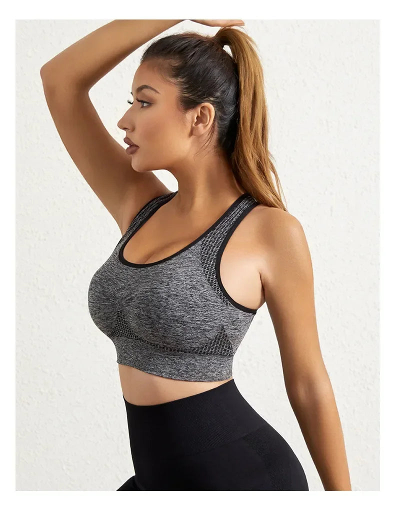 IvyFit Backless Padded Sports Bra ATHLEXES
