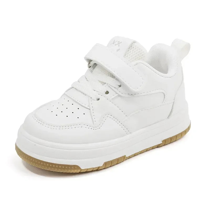 SpringStep Anti-Slip Children's White Sports Shoes ATHLEXES