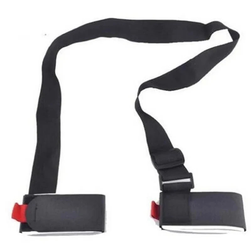 Nylon Ski Handle Carrier with Adjustable Straps ATHLEXES