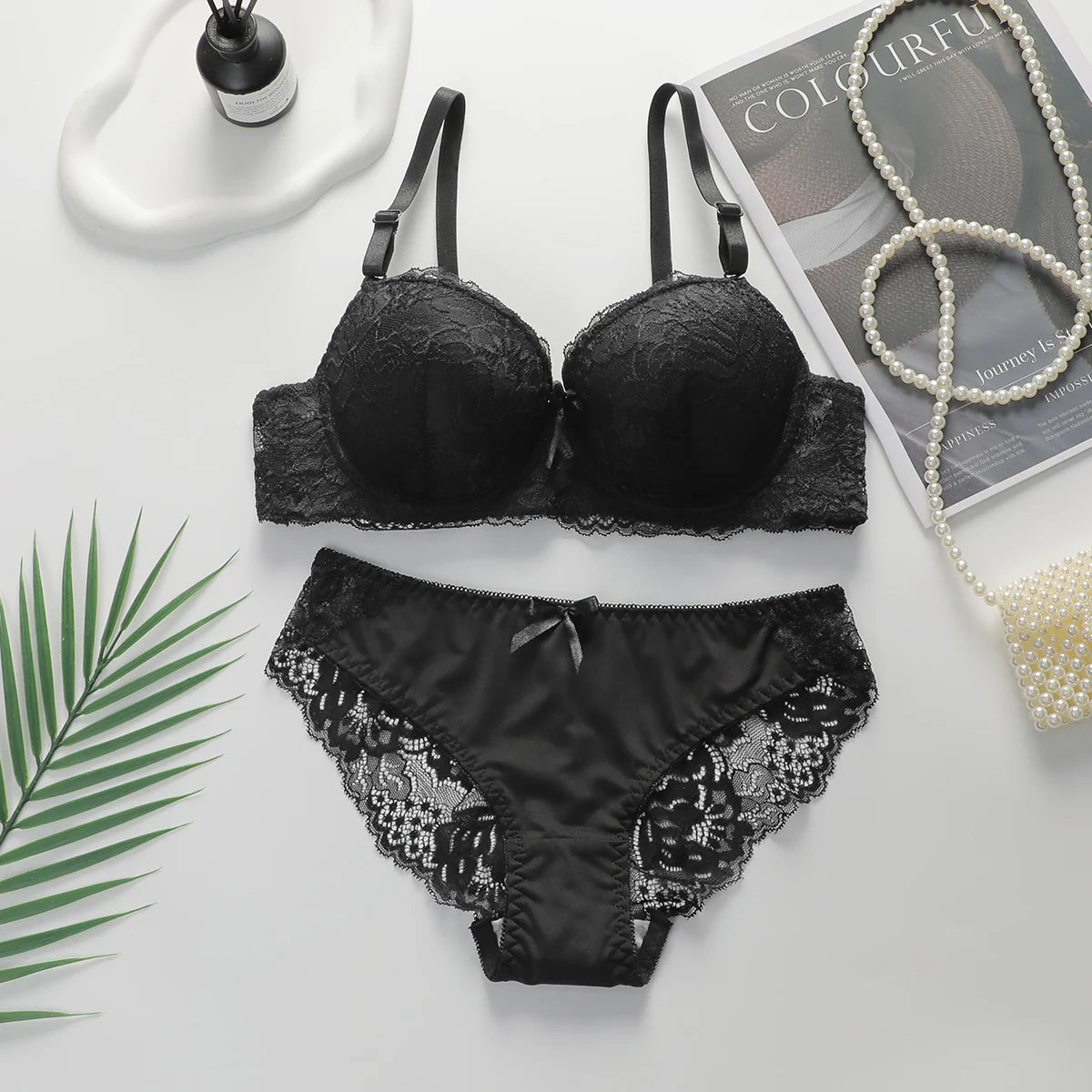 2-Piece Sexy Multi-Color Lingerie Set For Women A2155 ATHLEXES