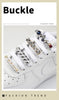 GlamLace Pearl Rhinestone Shoelace Buckle Charm Accessories ATHLEXES