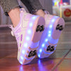 ShinyGlow LED Roller Skate Shoes for Kids ATHLEXES