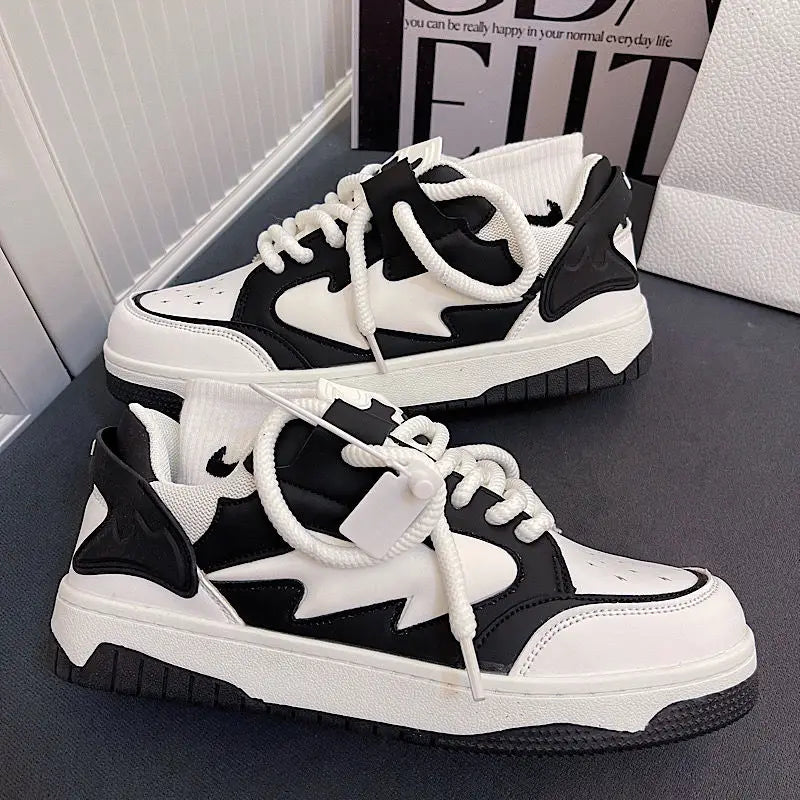 Retro Chic Contrast Sneakers for Women and Men ATHLEXES