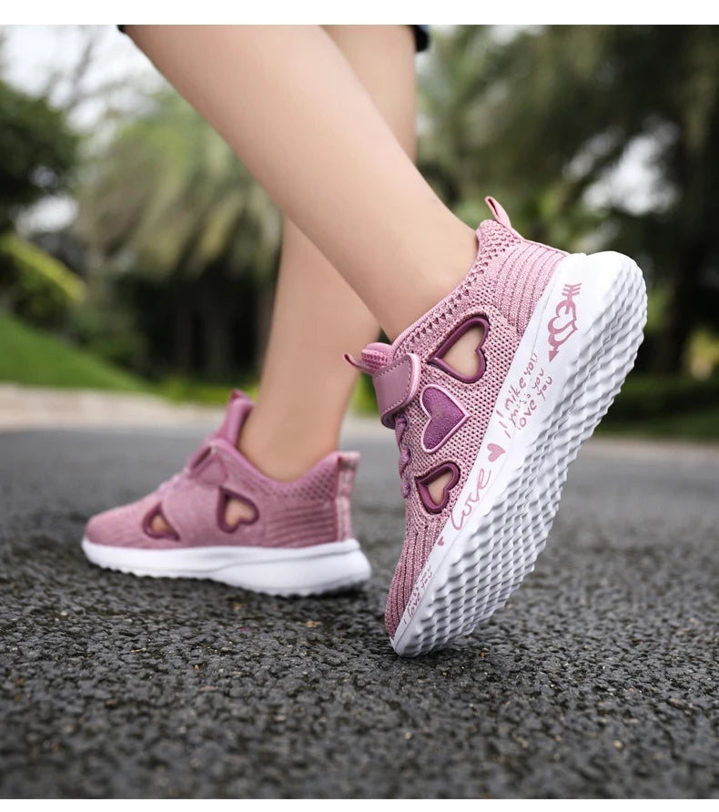BreezyStep Kids Light Mesh Sneakers ATHLEXES