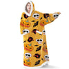 CozySleeve Oversized Flannel Hoodie Blanket for All Seasons ATHLEXES