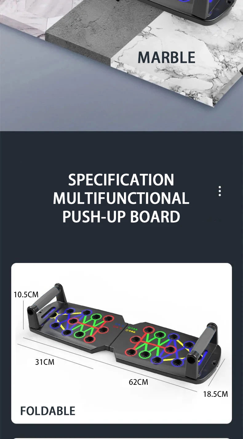 Push-Up Pro: Portable Multifunctional Fitness Board ATHLEXES