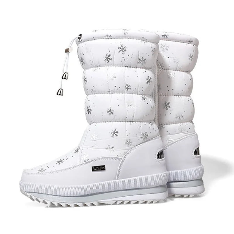 ChicFrost Plush Waterproof Winter Platform Boots ATHLEXES