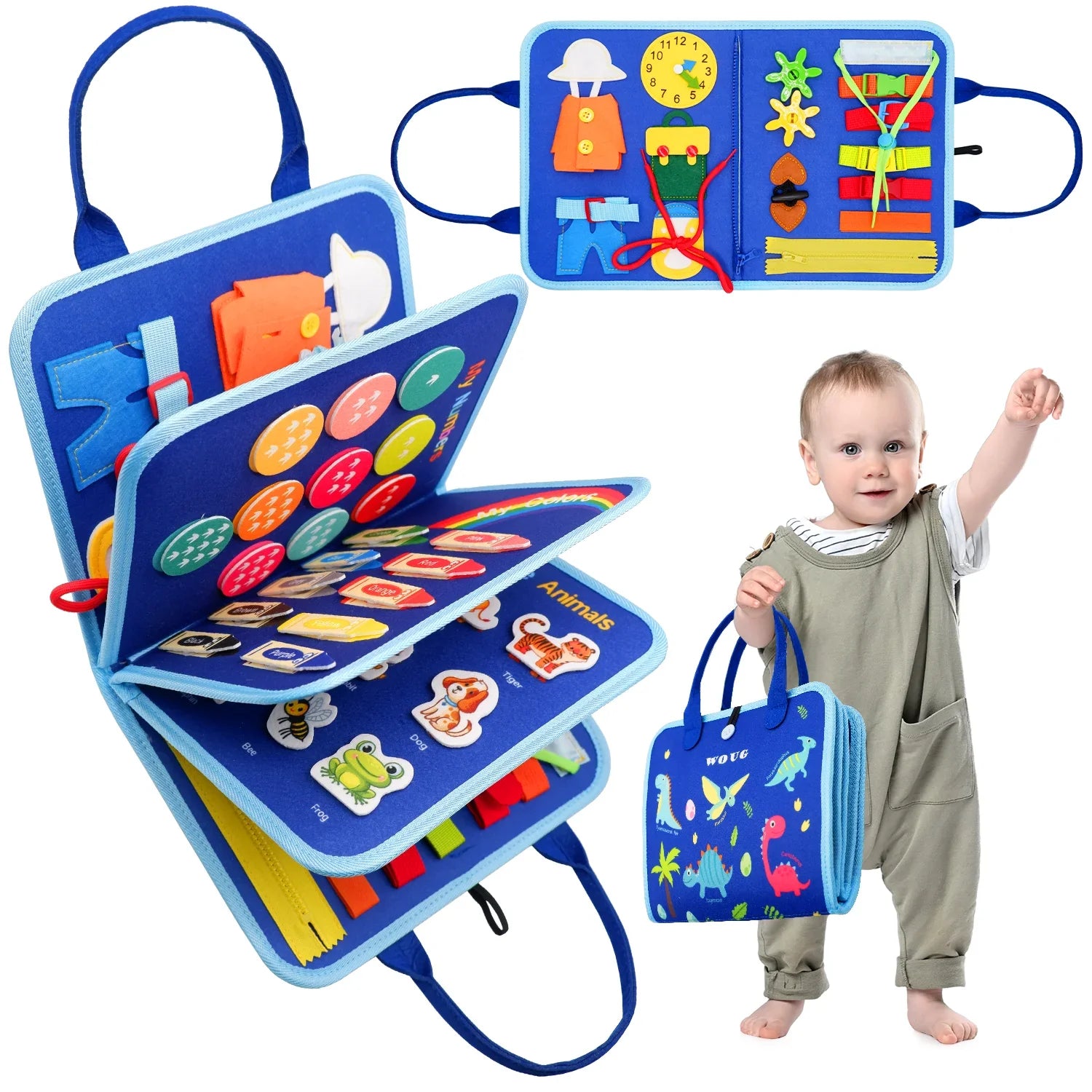 Felt Learning Board Busy Board ATHLEXES