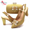 Royal Blue Elegance: Nigerian Pumps & Bag Set ATHLEXES