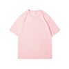 WAVLATII Women's Casual Cotton Summer Tees WT2401 - Pink & White ATHLEXES