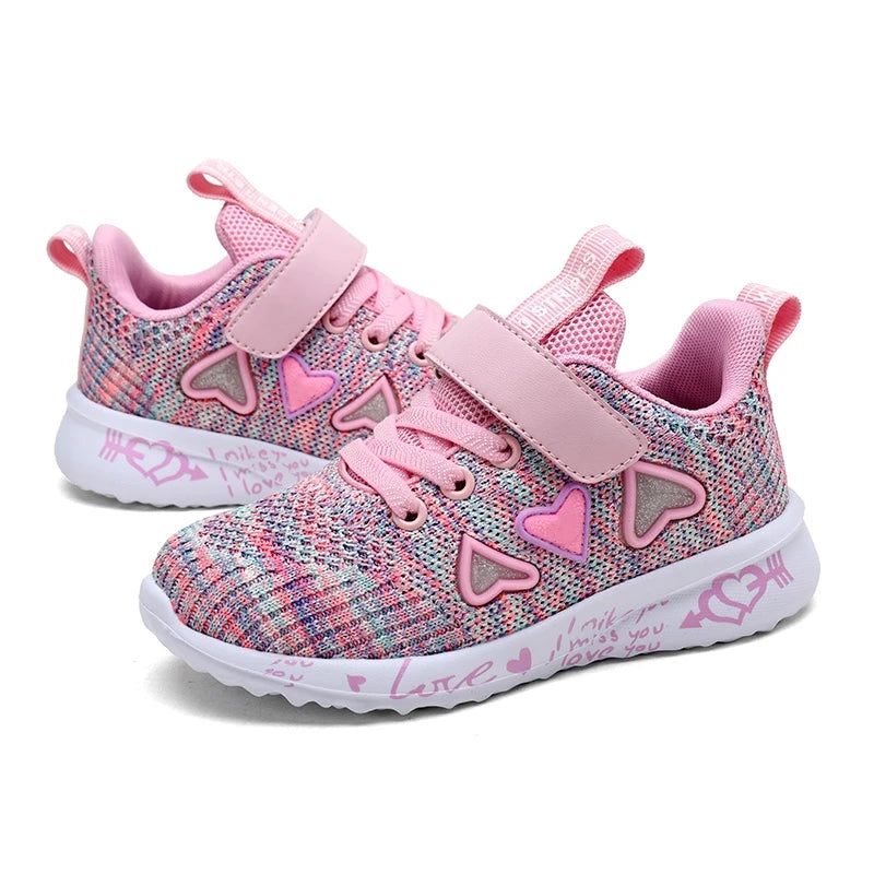 BreezyStep Kids Light Mesh Sneakers ATHLEXES