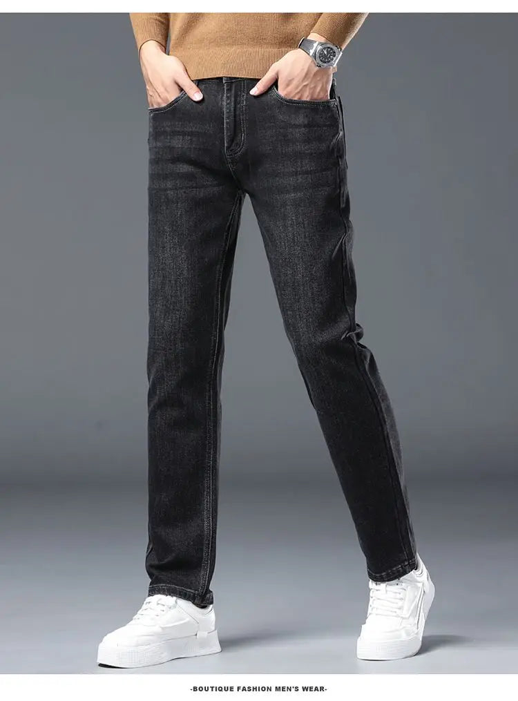 Choly Men's Slim Fit Stretch Jeans ATHLEXES