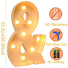 Giant LED Letter Light Box for Events & Decor ATHLEXES