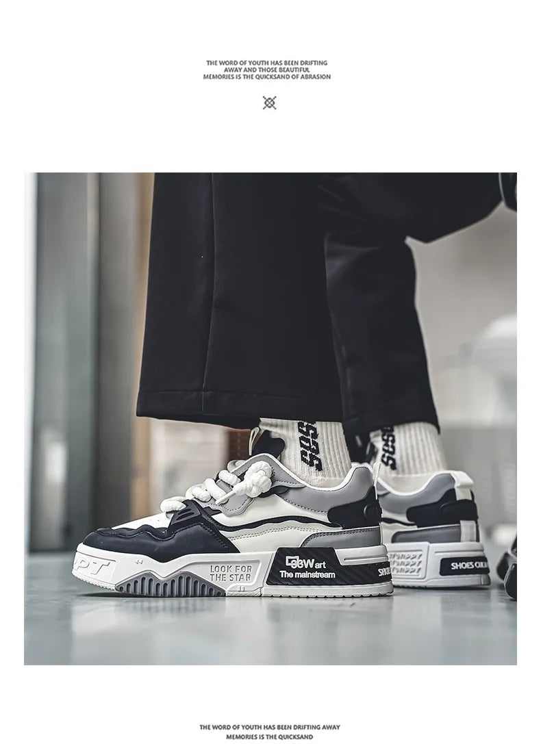 Autumn Luxe Men's Sneakers - Soft Sole Comfort ATHLEXES