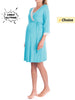 Elegant Maternity Lace Tie Pajama Set ATHLEXES