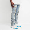 Urban Edge Slim Fit Painted Denim Trousers ATHLEXES