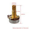 Premium A500k Aluminum Guitar Potentiometers Pack of 5 ATHLEXES