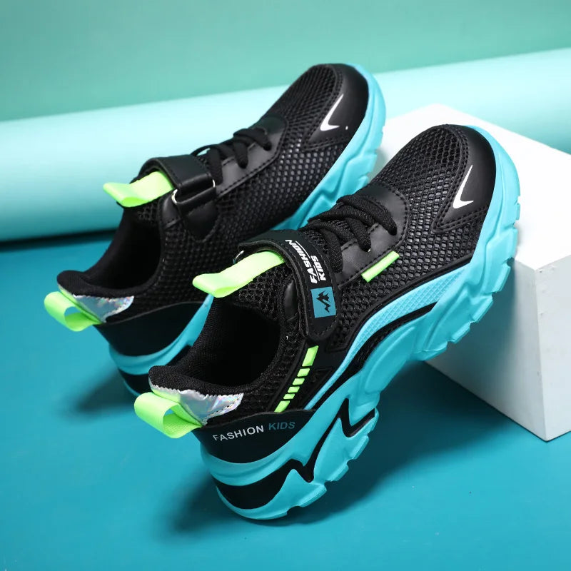 BreezeStep Kids Breathable Mesh Sneakers ATHLEXES
