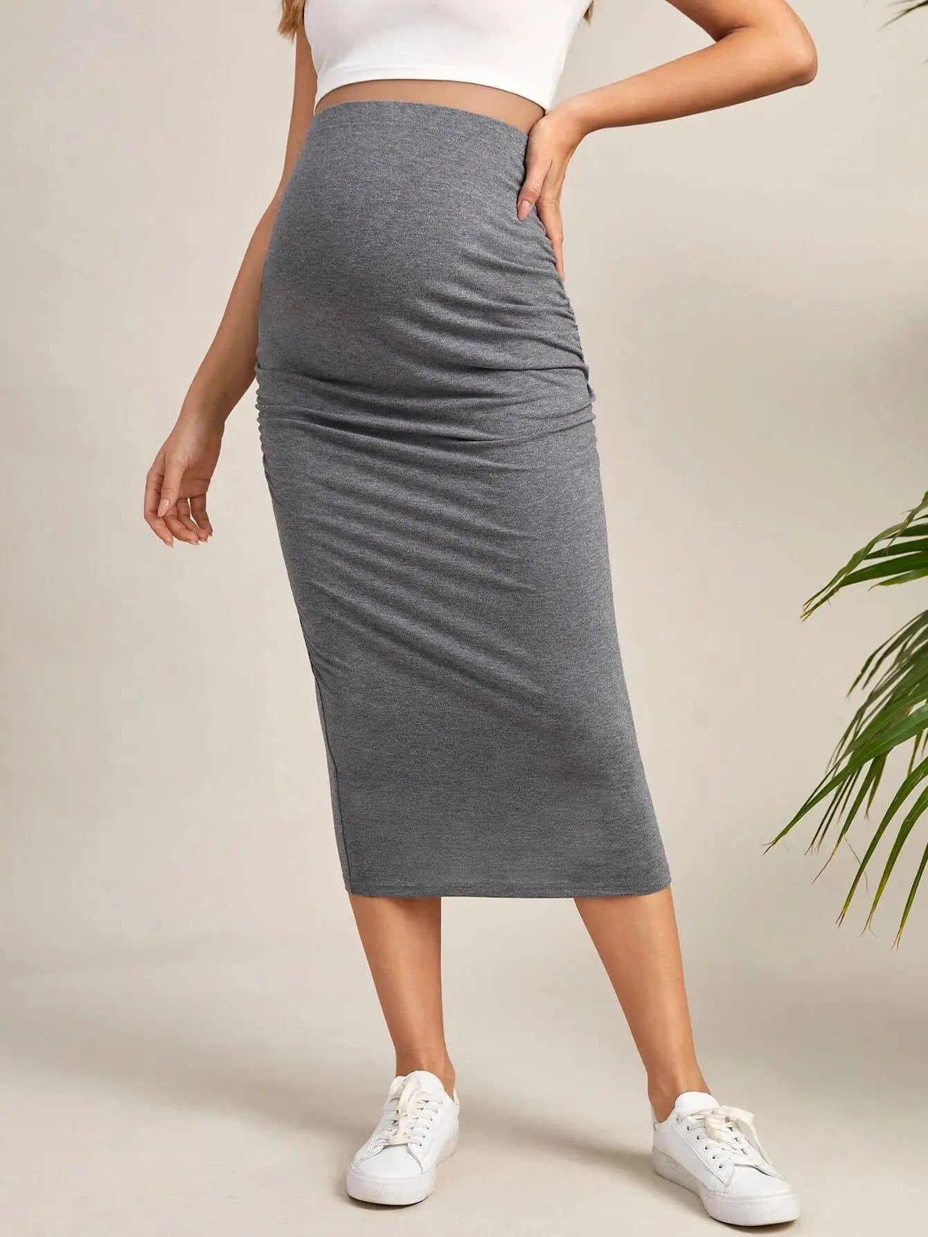 Chic Comfort Maternity Pencil Skirt ATHLEXES