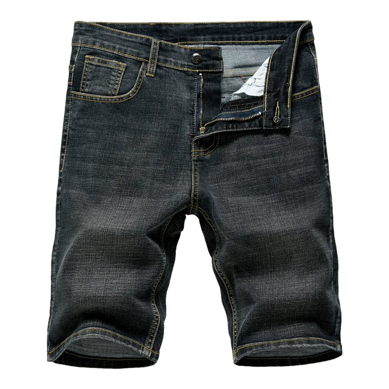 WTHINLEEC Menâ??s Classic Summer Denim Shorts ATHLEXES