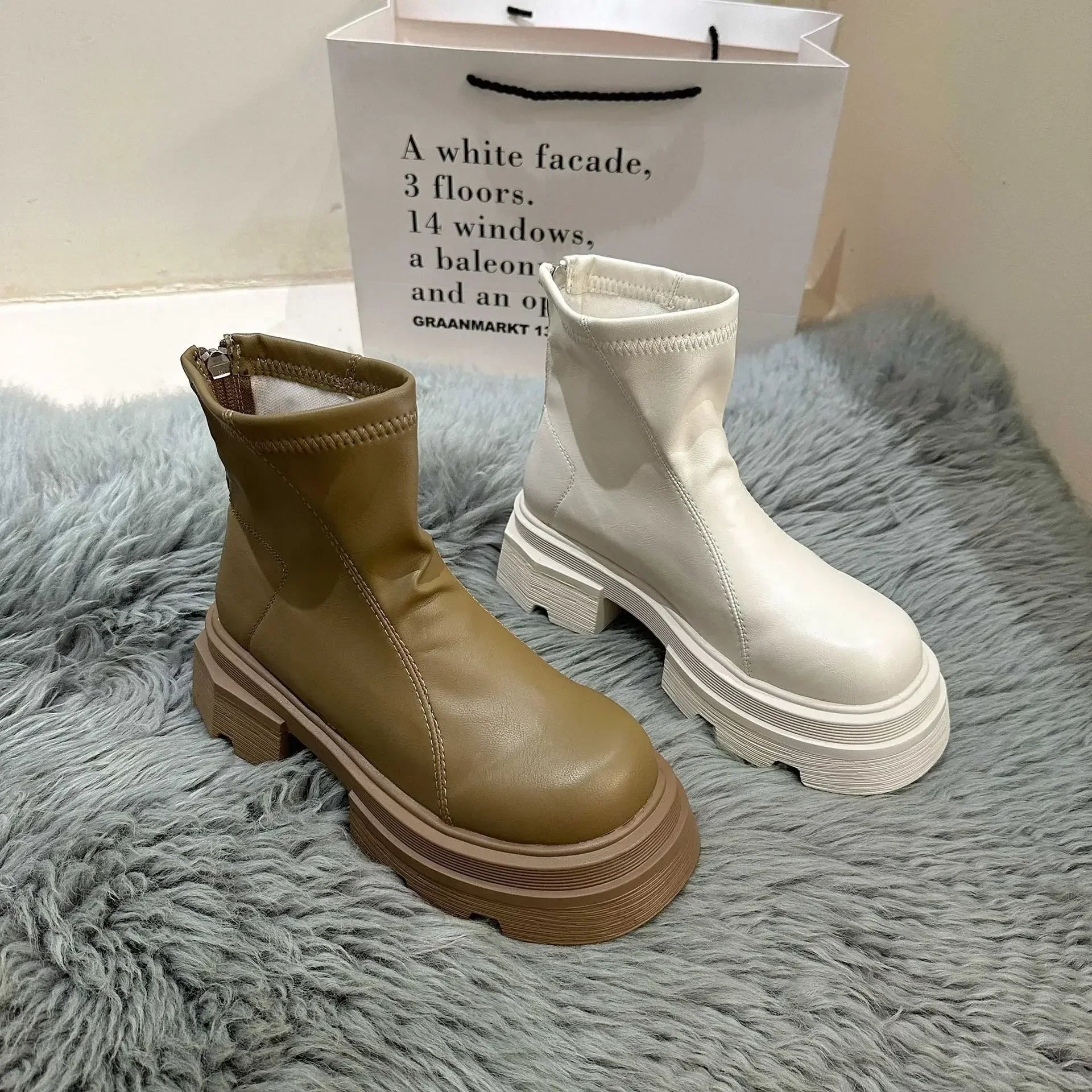 Chic Platform Ankle Boots for Fashion-Forward Ladies 2024 ATHLEXES