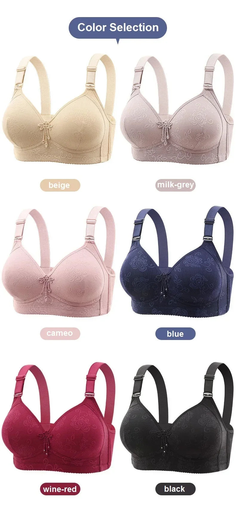 ComfortFit Full-Cup Women's Underwear Bra ATHLEXES