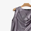 SilkCowl Elegant Satin Tank Top for Women ATHLEXES
