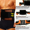 LumbarEase Adjustable Back Support Belt for Pain Relief ATHLEXES