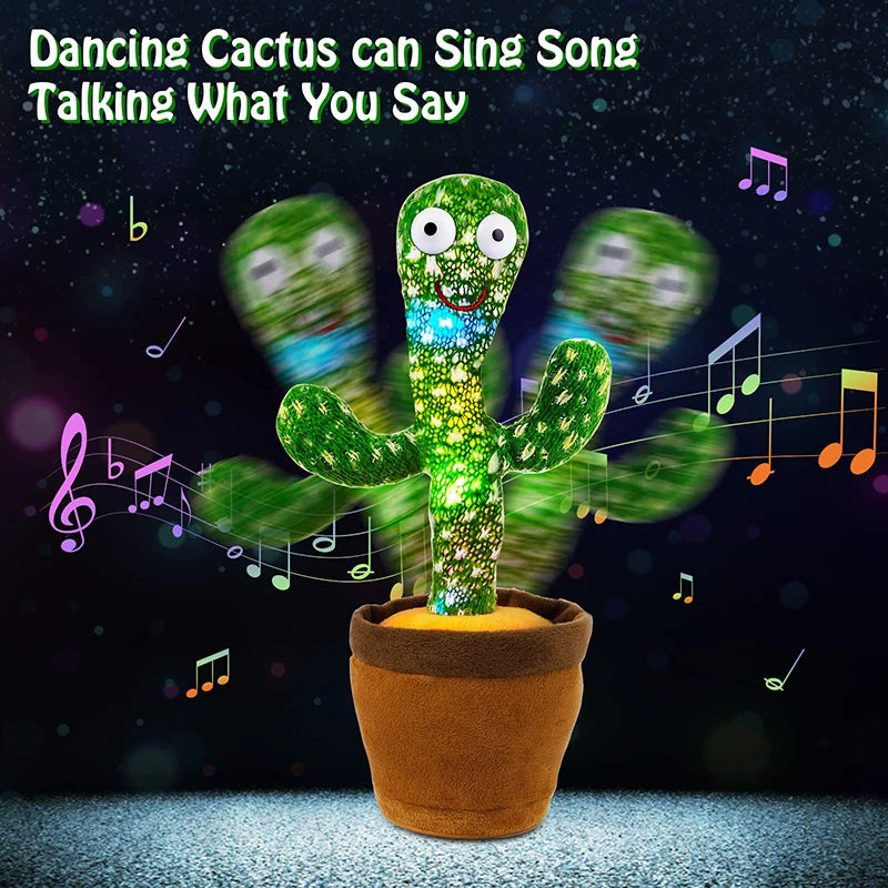Dancing TalkBack Cactus Toy for Kids ATHLEXES