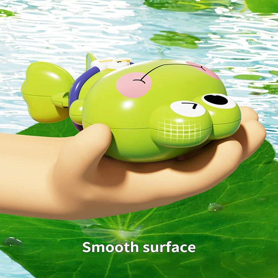 Clockwork Floating Frog Bath Toys ATHLEXES