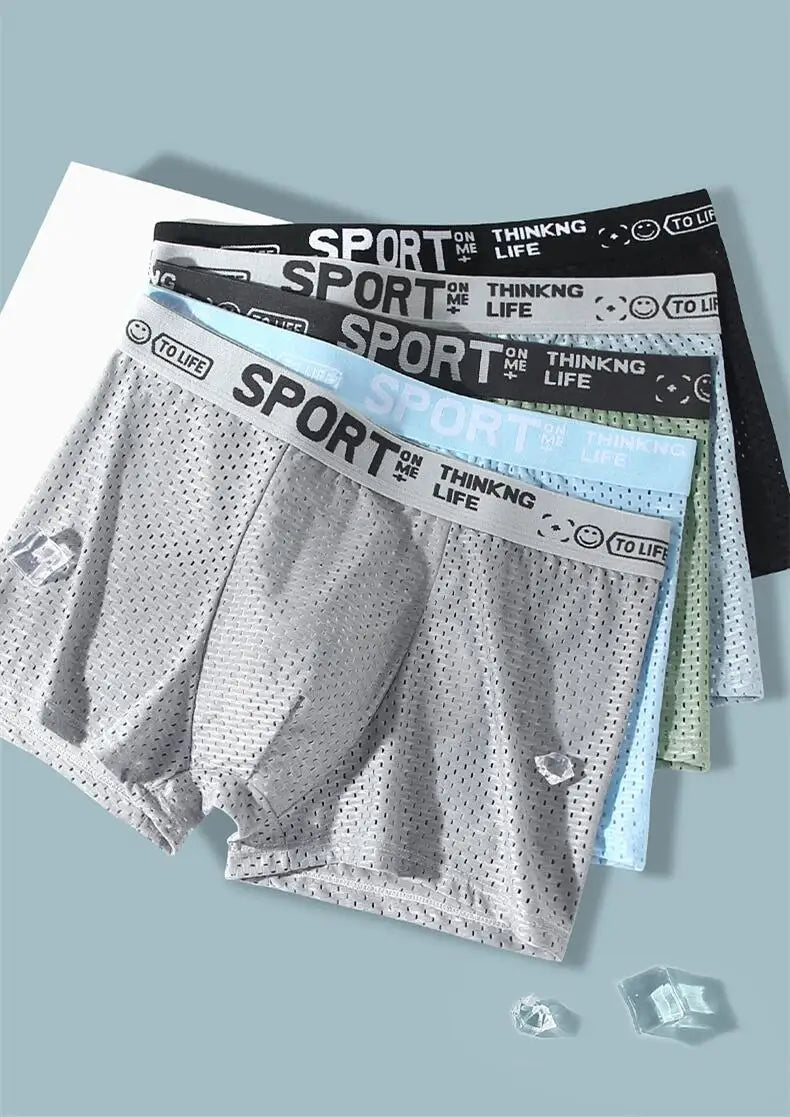 UltraComfort Mesh Boxer Shorts for Men ATHLEXES
