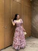 Chic Floral Patchwork Mesh Dress for Women ATHLEXES