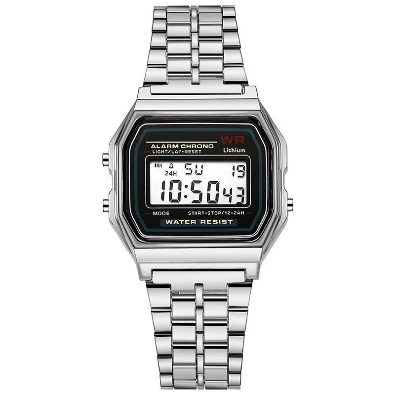 Elegant Rose Gold Digital Women's Watch ATHLEXES