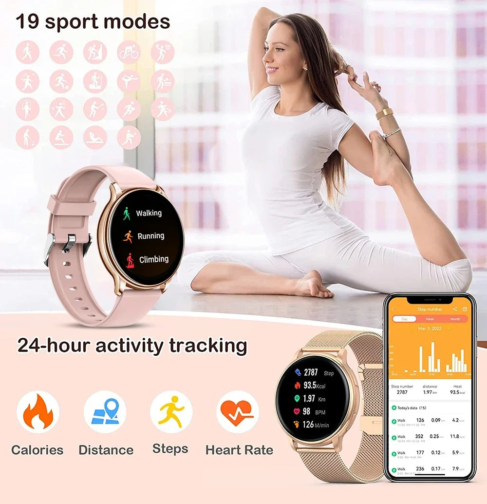 Xiaomi G35 Steel Smartwatch with Bluetooth Call ATHLEXES