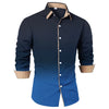 Gradient Comfort Casual Shirt for Men ATHLEXES
