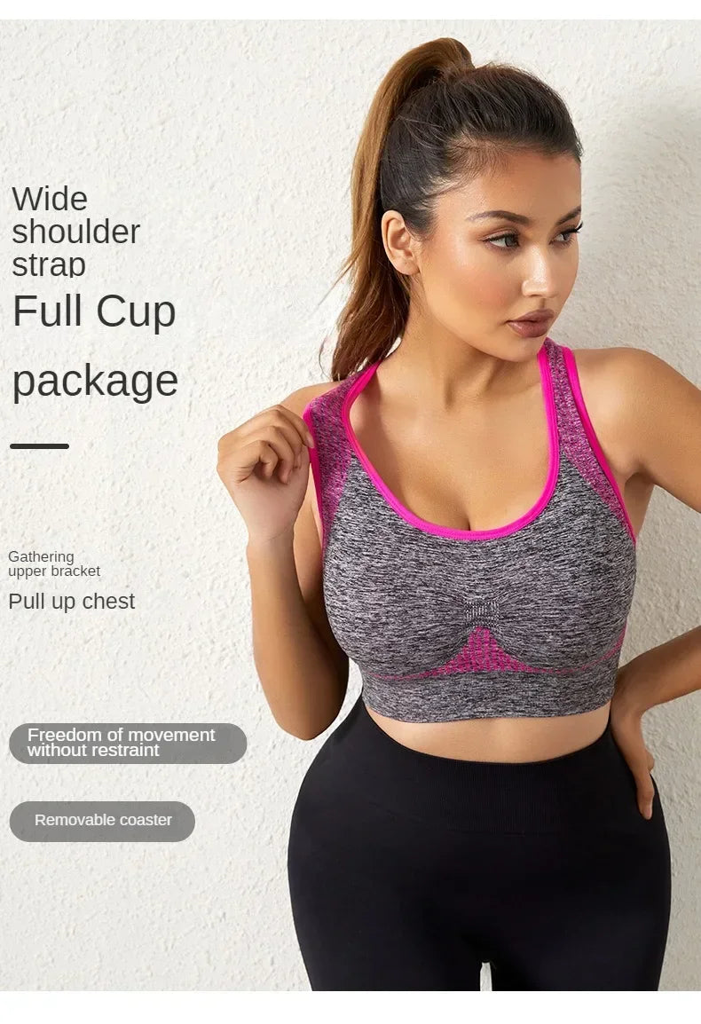 IvyFit Backless Padded Sports Bra ATHLEXES