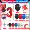 Spiderman Superhero Balloon Garland Kit ATHLEXES