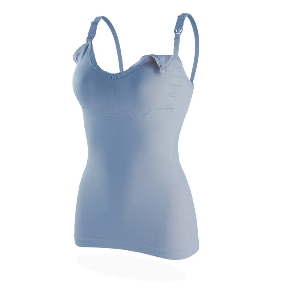 ComfortNest Plus Size Nursing Tank Top for Moms ATHLEXES