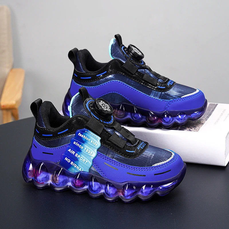 NBGAG Anti-Skid Leather Kids Sneakers ATHLEXES