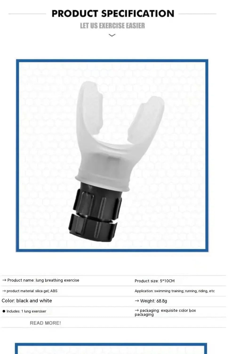 BreatheFit Adjustable Resistance Trainer ATHLEXES