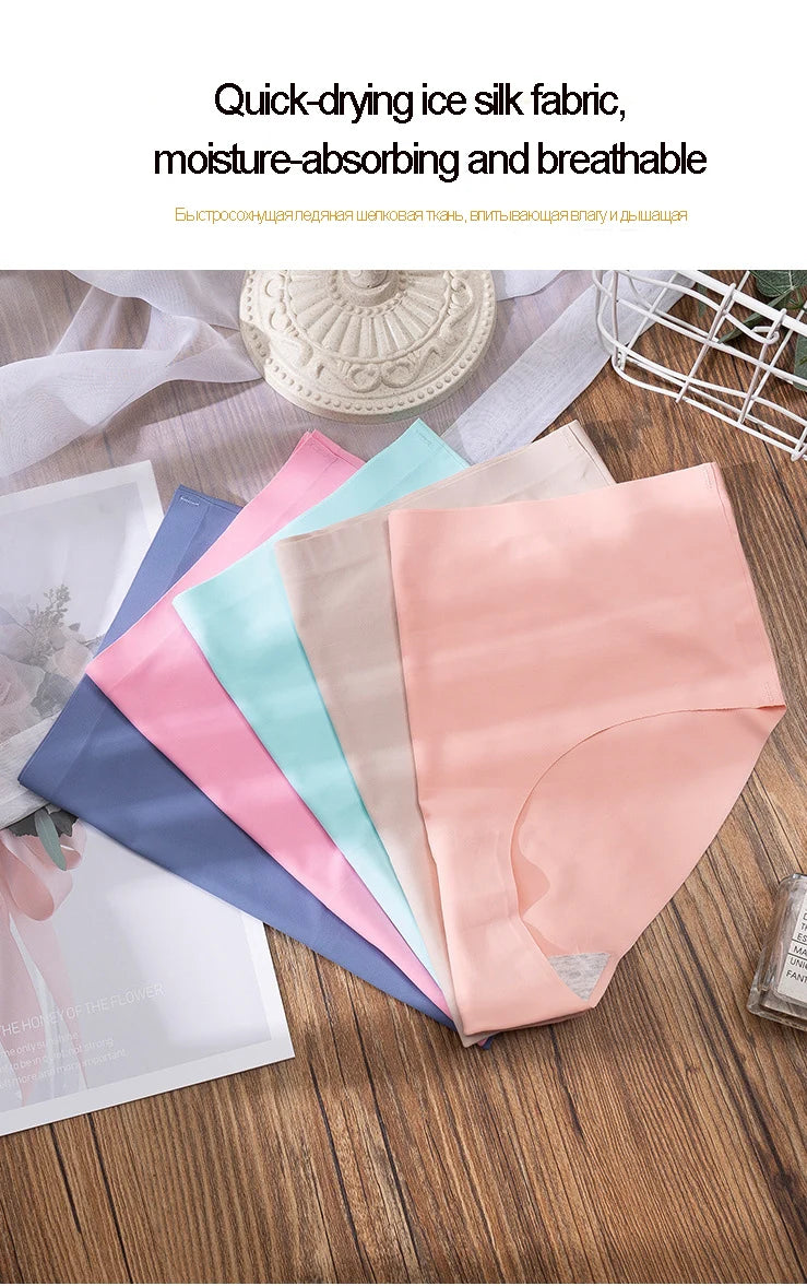 SilkSoft Plus Size Seamless Panties Set ATHLEXES