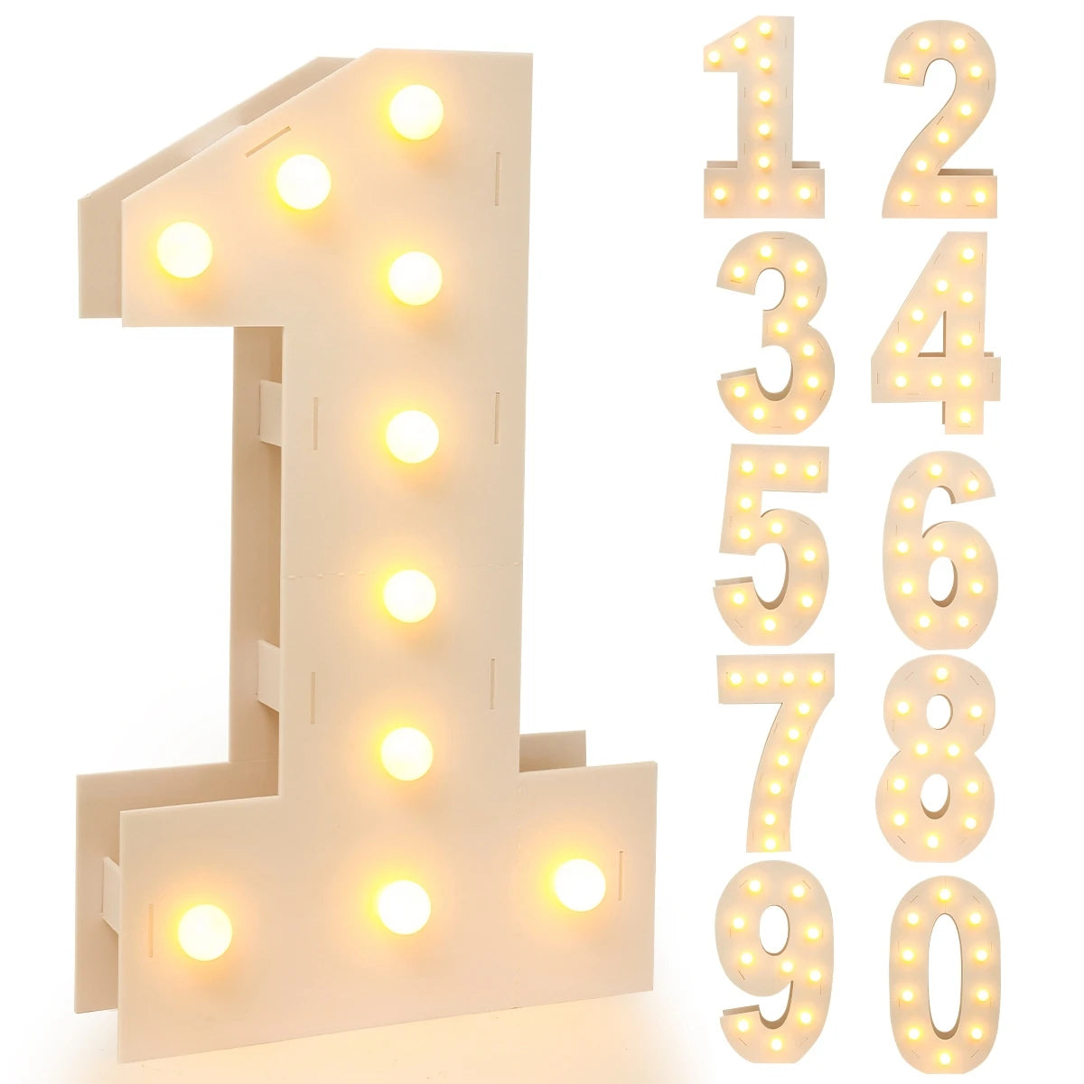 Giant LED Number Frame for Stunning Celebrations ATHLEXES