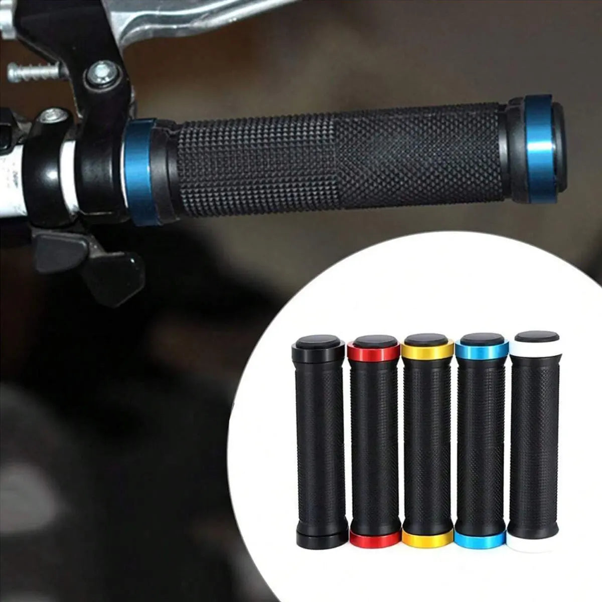 GripMax Anti-Slip Mountain Bike Handlebars Pair ATHLEXES