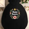 Floral Wreath Casual Hoodie for Women ATHLEXES